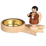 Teelichthalter Sternschnuppe Engel - Echt Erzgebirge® # 0602
