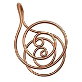 Kupfer Energie Spiral Handringe, Handgefertigte Reiki Kupferringe für Meditation und Energiearbeit, Verstellbare Kupferspirale für Achtsamkeit, Für Frauen Männer Heiler und spirituelle Praxis (1)