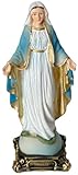 Kaltner Präsente Geschenkidee - Heiligenfigur Madonna Heilige Maria Mutter Gottes mit Fuß auf Schlange (Höhe 12,50 cm)