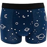 Sheepworld Herren 46969 Boxer Traummann, Größe M-L, Geschenkartikel Boxershorts, Dunkelblau