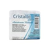 Puro Mineral Alaunstein - Deo Kristall – 100% Natürliches Deo ohne Aluminium Chlorohydrat – Dekosteine - 190-240 gr.