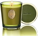 M&SENSE Duftkerze Sandelholz Jasmin,260g Duftkerzen im Glas Natürliche Soja-Kerze,50 Stunden Brenndauer,Kerzengeschenke für Frauen & Männer,Geschenk Kerze