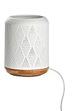 GILDE Lampe - Tisch Lampe - Nachttischlampe - Geschenke für Frauen - H 17,5 cm