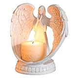 FYting Kerzenständer,Kerzenhalter,Stabkerzenhalter Adventskranz,Kerzen Deko Wohnzimmer für Mädchen Kerzenständer Weihnachten, Geburtstage, Geschenke zum Muttertag(Weiß,Ohne Kerzen)