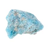 Blau-grüner Apatit-Kristallstein natürliches raues Mineralexemplar 10-20g