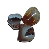 Trommelsteine Handschmeichler Wassersteine je 3 Stück in vielen verschiedenen Steinarten (Botswana Achat)