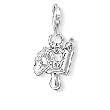 Thomas Sabo Damen Charm-Anhänger Baby Geburt Charm Club 925 Sterling Silber 1116-637-12