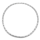 YINOX Titan Halskette für Männer oder Frauen Magnetic Healthy Solid Germanium Schmuck 53,3 cm / 5mm