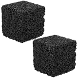 Yardwe 2 stücke Lavastein Schwarz Würfel Taschensteine ​​Duft Aromatherapie Ätherisches Öl Diffusor Für Büro Zu Hause DIY Handwerk Dekoration