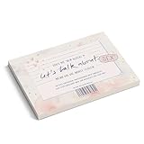 Eine der Guten Briefblock – Let's talk about sex, A6 Abreißblock mit 50 Blatt zum ausfüllen und abreißen, Valentinstagsgeschenk für Verliebte und Paare, Recyclingpapier