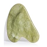 Premium Gua Sha Stein Werkzeug für das Gesicht - Jade Guasha Stein für Gesicht - Jade Gua Sha Schaber - Natürlicher Gesichts Jadestein von Sandine
