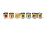 7 Chakra Kerzen in Box mit ausführlicher Chakrainfo