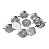 Teelichthalter für Laternen, Metall, 10 Stück