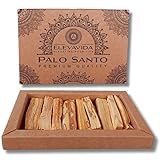 ELEVAVIDA Palo Santo 90g (9–11 Stäbe) aromatisch duftendes Räucherholz aus Peru, nachhaltig gesammelt zur Entspannung, Meditation, energetische Reinigung von Räumen - Bursera Graveolen - heiliges Holz