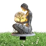 Generisch Göttin Statue | Zweidimensionale Acryl Göttinnen Skulptur - Außen Statue | Für Zuhause, Außenbereich, Gehweg, Terrasse, Rasen, Gartenlandschaft, Blumentopf,