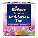 Meßmer Anti-Stress Tee | ausgleichend & entspannend | Arzneitee | 9 Teebeutel