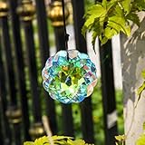 HDCRYSTALGIFTS Bunte hängende Kristalle Anhänger Mandala Anhänger für Fenster Ornament Suncatchers Kronleuchter Rainbow Maker