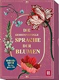 Die geheimnisvolle Sprache der Blumen – 50 Orakelkarten für das ganze Jahr: Blumen und ihre Bedeutung. Wunderschön illustriertes Orakel zur Blumensprache
