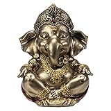 Pacific Giftware Ganesha Figur klein meditiert | Buddha Meditation