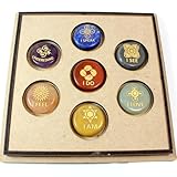 Taschensteine Chakra Chakren Set 7 Steine Energiearbeit Chakrenreinigung