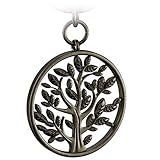 FABACH Lebensbaum Schlüsselanhänger Spring - Baum des Lebens Anhänger als Glücksbringer für den Schlüsselbund - Tree of Life Schlüsselanhänger in antiker Bronze