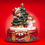 SIKORA Musik Spieldose Weihnachtsdeko Spieluhr Engel Weihnachtsbaum - SD12