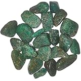 Chrysokoll gerollt von 2 bis 3 cm, Naturstein für Lithotherapie, 1 Stück, 2 bis 3 cm, Stein, Chrysokoll, 2 à 3 cm, Stein, Chrysokoll
