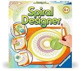 Ravensburger Spiral-Designer, Zeichnen lernen für Kinder ab 6 Jahren, Kreatives Zeichen-Set für farbenfrohe Spiralbilder und Mandalas