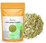 500g Ganze Sennes Blätter (Senna Alexandrina) - Entgiftungs-Kräutertee - Starkes Abführmittel - Natürliches Abführmittel - Tazarin Ltd