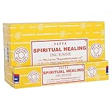 Dg-Exodif Nag Champa Satya Räucherstäbchen – Spiritual Healing – 15 g, Box 12 Packs