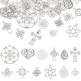 PandaHall 48 stücke 12 Stil Celtic Charms Anhänger Tibetischen Legierung Celtic Knot Kreuz Perlen Charme für DIY Armband Halskette Schmuck Machen
