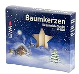 Pyramidenkerzen 13 mm 20 Stück, Champagner
