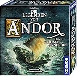 Kosmos 692346 Die Legenden von Andor - Teil II Die Reise in den Norden, Erweiterung für das Grundspiel Die Legenden von Andor, ab 10 Jahren, Fantasy-Brettspiel, bunt