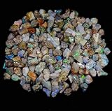 Echter natürlicher äthiopischer Multi-Feueropal der Güteklasse AAA, Reiki-Kristalle und Heilsteine, Schmuckherstellung, Edelstein, ultra-feuerhemmender Opal, Opalstein (Mix Fire 1 Stück)