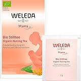 WELEDA Bio Mama Stilltee - Naturkosmetik Milchproduktion Tee unterstützt Milchbildung & Stillen. Milder Bio Kräutertee fördert die harmonische Stillbeziehung zwischen Mutter & Baby (20 Beutel)