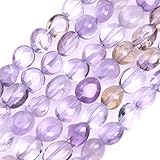 GEM-INSIDE CREATE YOUR OWN FASHION Sweet & Happy Girl'S Store 6x8mm Freeform Kartoffelform Edelstein Ametrin Perlen Strang 15 Zoll Schmuckherstellung Perlen