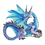 Nemesis Now Figur Piasa, 15 cm, Blau