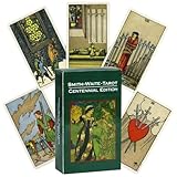 Rider Waite Tarotkarten Mit Anleitung, 78 Tarot Cards für Schicksals Weissagung, Kartenspiele für Partys, Tarot Karten Geeignet für Anfänger & erfahrene Spieler, Geheimnisvolles Geschenk für Freund