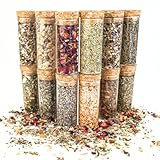 NGL DIY Räucherwerk Set für Rituale & Rauhnächte | Premium Räucherwerk, Harze & Weihrauch im Glas | Ideal für Meditation, Neumond, Vollmond, Hausreinigung