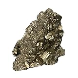 ExcLent Natürliche Pyrit Chalkopyrit Mineralkristalle Gold Edelstein Dekor Ornament 50-80G