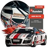 Racepool99 Erlebnis Gutschein - 3 Runden als Beifahrer kompatibel mit Audi R8 auf Rennstrecke Bilster Berg/Geschenke für Autoliebhaber/Geschenk für Männer & Frauen