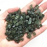 FLOAPA 50 g natürlicher grüner Apatit-Erz-Nunatak-Stein-Rohproben-Erz-Quarz-Kristall-Natursteine Rohe Steine und Mineralien