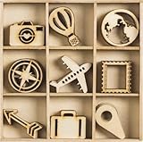 KNORR prandell Holzbox Ornament Reise 45er
