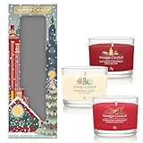 Yankee Candle Geschenkset | 3 duftende gefüllte Signature Votivkerzen | Perfekte Weihnachtseschenke für Frauen