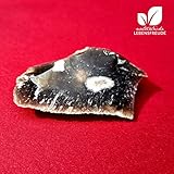 Natürliche Lebensfreude - Feuerstein aus Deutschland - Bushcraft - Outdoor - Survival - Stein für Feuerschläger/Schlageisen - Feuerstarter - Feuerstahl