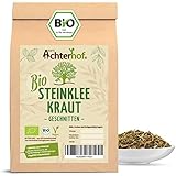 Steinklee-Tee Bio 250g | Steinkleekraut geschnitten und getrocknet | Bio-Qualität | zur Zubereitung eines hochwertigen & natürlichen Tees | vom Achterhof