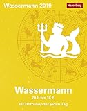 Wassermann Sternzeichenkalender 2024: Tagesabreißkalender. Tischkalender 2024 mit täglichem Horoskop. Kleiner Kalender mit täglichem Blick in die ... - Ihr Horoskop für jeden Tag