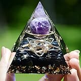 Orgonit Pyramide Chakra Pentagramm Orgonit Pyramiden Heilkristall EMF Schutz Für Meditation Yoga Angst Schlaf Überfluss Erfolg Positive