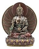 Bhaisajyaguru Medizin Buddha Heilung Statue Skulptur Bodhisattva-King Of Lapis Lazuli Licht