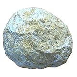 Steinfixx® - Exklusive mächtige Kristall Geode | Zum selber öffnen | Glücksgeode | Glitzerspass |Partyspass |Knackgeode (M 50-60mm)